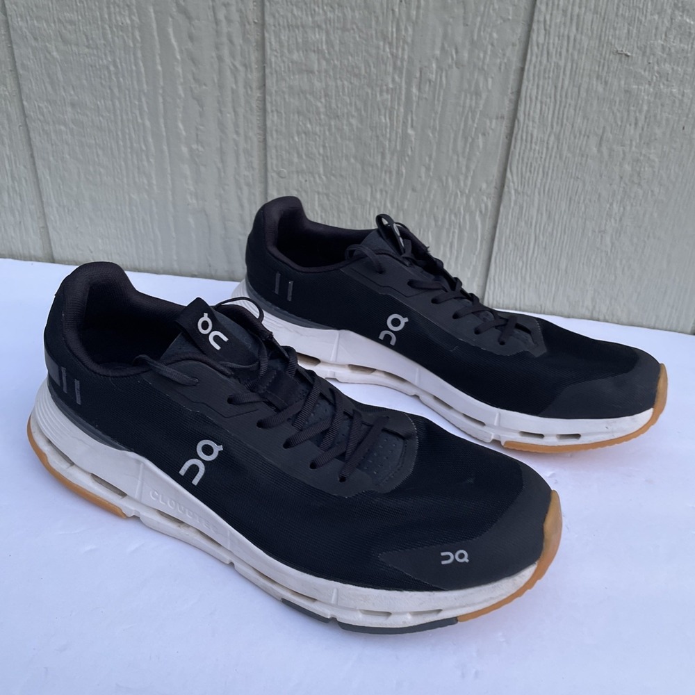 ON Cloud Cloudnova Form 2 Sneaker Mens Size 13 Black Running performance comfy